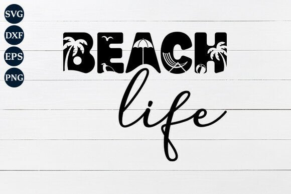 Beach Life SVG PNG Review
