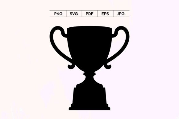 Winner Trophy Cup Embroidery Design